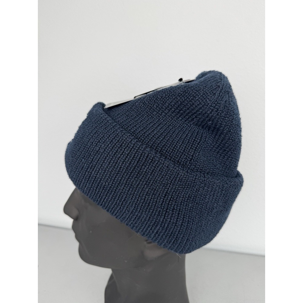 New York Giants '47 Brand Cuff Knit Beanie Hat Cap Navy Blue Ribbed Logo NFL NWT - Picture 3 of 7
